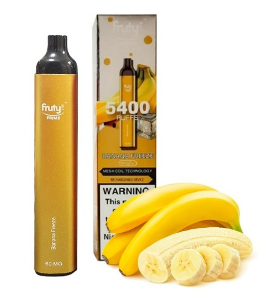 Vaper Ultra Desechable 5400 Puffs Sabor Banana
